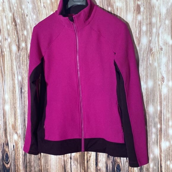 Under Armour ColdGear Infrared Compression Slimming Jacket Magenta XL - Picture 2 of 16